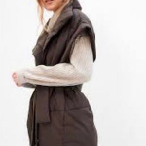 Duvet puffer vest
